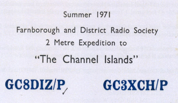 Farnborough Radio Channel Islands